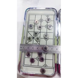 [GIFT] Bộ cờ tướng mini bỏ túi Hộp đựng cờ tướng gắn nam châm Size gấp gọn 8 x 15mm Quà tặng độc đáo 7