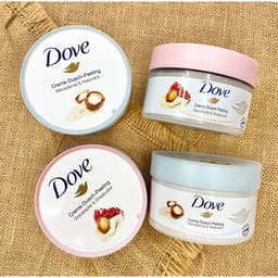 Dove Creme Dusch Peeling Granatapfel & Sheabutter - Tẩy Da Chết Toàn Thân Từ Lựu & Bơ Hạt Mỡ 225ml 6