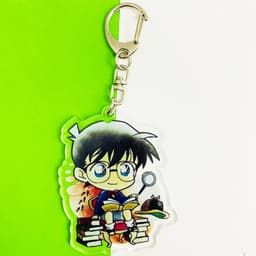 (mua 1 tặng 1) ( Mica trong acrylic) Móc khóa CONAN THÁM TỬ LỪNG DANH ver HOẠT ĐỘNG in hình anime 7