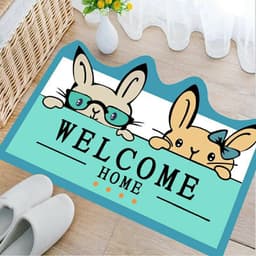 [FREESHIP❤️] THẢM LAU CHÂN 3D CHỐNG TRƠN TRƯỢT 40x60CM 5