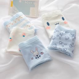 Combo 15 Quần Lót Nữ Cotton 💥 HÀNG CAO CẤP 💥 Quần Chip Nữ Cute Thỏ Con Xinh Yêu Ngang Eo 8015 8