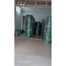 Dây đai nhựa PET bản rộng 16mm, 19mm dày 1mm Cuộn 20kg Màu xanh lá 7