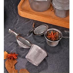 Lọc inox 304 hình trụ lưới cao cấp, nhiều kích thước, có dây treo - HVL TEA 6