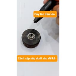 Bộ dụng cụ đóng nút bấm 4 thành phần (nút lò xo,nút chén,nút bấm quần jean, nút áo gió,túi ví) Cây đục lỗ cây đóng đế kê 9