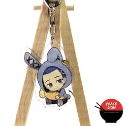 (mua 1 tặng 1) Móc khóa in hình TOKYO REVENGERS ver TAI THỎ Kịch Trường Của Takemichi anime chibi Mica trong acrylic 7