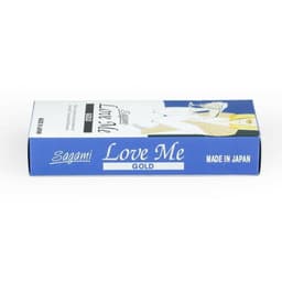 Bao cao su Sagami LoveMe Gold, Thiết kế kiểu truyền thống, nhiều gel, Hộp 10 chiếc 8