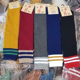 Set 10 đôi tất kể viền cổ cao giả bốt cho bé đủ màu mix váy cực xinh 8