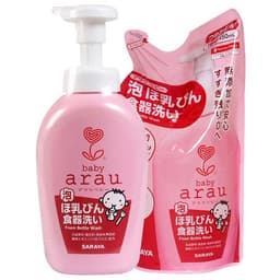 NƯỚC RỬA BÌNH THẢO MỘC  ARAU BABY NHẬT BẢN BÌNH 500ML 6