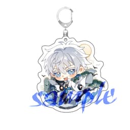 (mua 1 tặng 1) Móc khóa JUJUTSU KAISEN ver CỔ TRANG Chú Thuật Hồi Chiến anime chibi mica trong acrylic xinh xắn đáng yêu 2