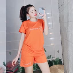 Đồ Bộ Nữ Bigsize LIMO Áo Tay Ngắn Quần Đùi Thun Cotton Co Giãn Mặc Nhà Mùa Hè 43-85kg 6