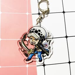 (Mua 1 tặng 1) Móc khóa One Piece Đảo Hải Tặc ver Sunny quà tặng Mica trong acrylic in hình anime chibi 2