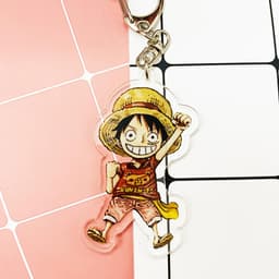 (Mua 1 tặng 1) Móc khóa One Piece Đảo Hải Tặc Luffy mũ rơm quà tặng độc đáo dễ thương hình anime chibi 8