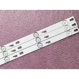 THANH LED TIVI TCL 40D2700 40D2780 40Z1-O TOT_40F3800_3X8_3030C_V1 4C-LB4008 MỚI 100%, BỘ 3 THANH, MỖI THANH 8 BÓNG 6V 4