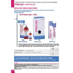 Kem đánh răng diệt khuẩn, ngăn ngừa nha chu, mảng bám và viêm nướu Perio.Aid Intensive Care 75ml 3