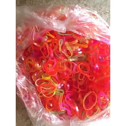 200g Chun buộc tóc, dây chun buộc tóc, nịt buộc tóc nhiều màu sắc phù hợp cho mọi lứa tuổi 8