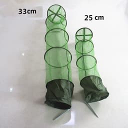 Rọng đựng cá chất liệu cực bền Giỏ đựng cá màu xanh tiện lợi đi câu cá 7