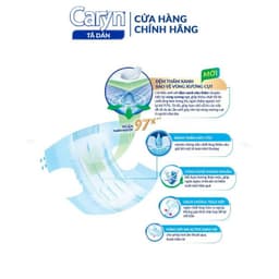 [COMBO 3 GÓI] Tã dán Người Lớn Caryn đủ size M/L/XL 20- Thấm hút tốt, khử mùi, chính hãng 6