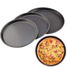 UFANSM Nướng Bánh Pizza Bằng Thép Carbon Màu Đen Chống Dính Tiện Dụng Cho Nhà Bếp 5