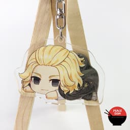 (mua 1 tặng 1) Móc khóa in hình TOKYO REVENGERS ver NẰM Kịch Trường Của Takemichi anime chibi Mica trong acrylic 9