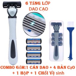 DAO CẠO RÂU CHUYÊN DỤNG NAM 6 TÂNG LƯỠI CAO CẤP 1