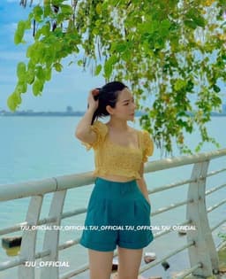 Quần Short Nữ Gập Gấu 5