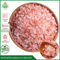✅[HÀNG CAO CẤP] Muối Hồng Himalaya Organic Muối Tắm Nấu Ăn, Nấu Sữa, Làm Đẹp, Thải Độc 1