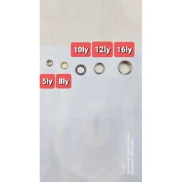 Máy dập khoen mắt cáo ore Đóng khuy bạt Không cần đục lỗ sẵn Size 4mm,5mm,6mm,8mm,10mm,12mm,16mm Model DKJ-919 6