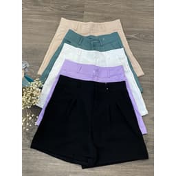 Quần Short Nữ Gập Gấu 2