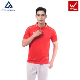 Áo Polo Wika Alpha Chất Liệu Polyester Thoáng Mát Mềm Mịn, Màu Sắc Trẻ Trung Phù Hợp Với Nhiều Hoạt Động Polo-01 1