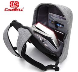 BALO COOLBELL ĐỂ LAPTOP, THIẾT KẾ THỜI TRANG , KIỂU CHỐNG TRỘM AN TOÀN 4