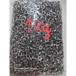 1KG Khoen ore mắt cáo 5mm Sắt xi màu Khuy ore mắt cáo bấm bạt, túi giấy Không long đền 6