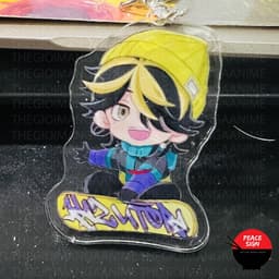 (mua 1 tặng 1) ( mica ) Móc khóa TOKYO REVENGERS ver TRƯỢT TUYẾT Kịch Trường Của Takemichi anime chibi xinh xắn 3