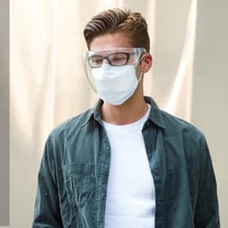 Kính che mặt chống giọt bắn nhựa cao cấp, an toàn, dễ sử dụng - khẩu trang nhựa - màn chắn thời trang 7