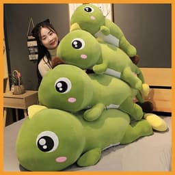 Gấu Bông Khủng Long Đuôi Tim Siêu To Khổng Lồ, Gối Ôm Hình Thú khủng Long Chất Liệu Cao Cấp Siêu Êm miu bedding shope 6