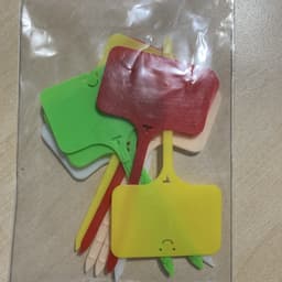 Gói thẻ tên - Tag cắm chậu cây mix 5 màu ngẫu nhiên - thegioiraumam 2