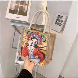Túi cói túi tote mini đi biển nữ đẹp đi chơi thời trang dễ thương cute phong cách vintage GIA DỤNG VĨNH NGÂN 3