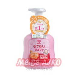 Combo 4 Túi Sữa Tắm Thảo Mộc Cho Bé Arau Baby (400ml x 4 Túi ) 6