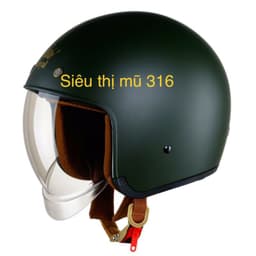 [Giá Huỷ Diệt]Mũ Bảo Hiểm Royal M139 kính âm ,Mũ 3/4 đầu đi Phượt 9