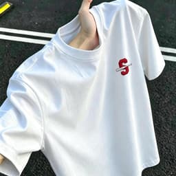 Áo thun nam phong cách sport in hình S gậy bóng chày chất vải mềm mại 4
