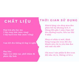 Dây chuyền nam mạ vàng  đốt trúc đốt tre sáu cạnh D18926 -40RR - - Bền Màu - Mạnh mẽ, Mang đi chơi đi tiệc đều đẹp 4