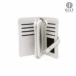 [Tặng hộp 20.10]  Ví nữ cầm tay da thật cao cấp ELLY – EV81 9