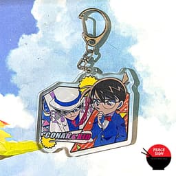 (mua 1 tặng 1) Móc khóa mica DETECTIVE CONAN Thám Tứ Lừng Danh ver Hiệu Ứng hình in 2 mặt  7