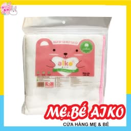 Khăn Xô, Khăn Tắm Em Bé Dày 4 lớp Xuất Nhật - AIKO/UNMEI - BỊCH 1 khăn/túi - Dùng Quấn, Lau Mình Cho Bé 2