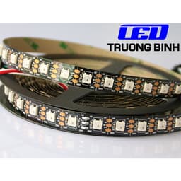 LED DÁN FULL MÀU ARGB NEOPIXEL WS2812B 5V 74LED/MÉT CUỘN 1 MÉT 7