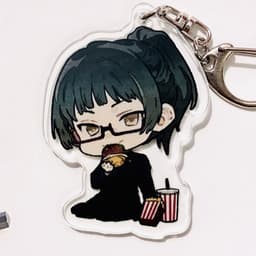 (mua 1 tặng 1) Móc khóa JUJUTSU KAISEN Chú Thuật Hồi Chiến ver ĐỨNG anime chibi xinh xắn Mica trong acrylic 4