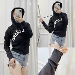 Áo Khoác Nữ Bigsize ESHOP AK01 Form Rộng Có Mũ, Áo Chống Nắng Thun Lạnh Cotton Dày 47-78kg 7