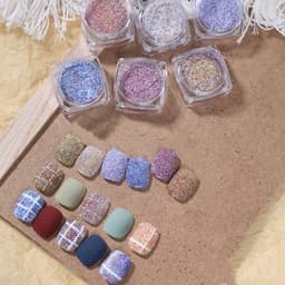 Set nhũ dạ 6 màu design trang trí tạo vô số mẫu nail đẹp Hot [ NAILS SUPPLY ] 1
