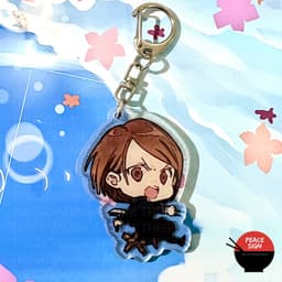 (mua 1 tặng 1) ( M1 ) Móc khóa JUJUTSU KAISEN cute CHÚ THUẬT HỒI CHIẾN anime chibi mica trong acrylic 4