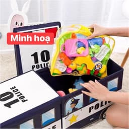 Thùng đựng đồ ô tô đồ chơi (KT 38cmx25cmx25cm) GIA DỤNG VĨNH NGÂN 6