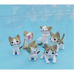 (ngẫu nhiên) Mô hình Mèo Chi Mái Ấm Của Chi anime xinh xắn trang trí trưng bày 2